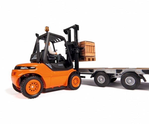Carson 500907343 1:14 Forklift Linde 2.4G 100%RTR orange