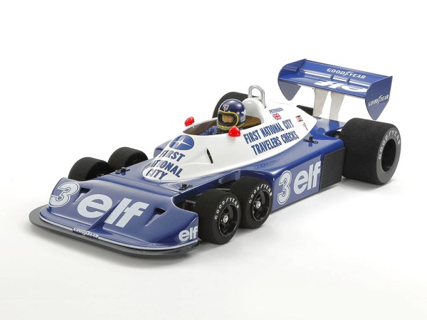 Tamiya 300047486 1/10 R/C Tyrrell P34 Six Wheeler 1977 Argentine GP