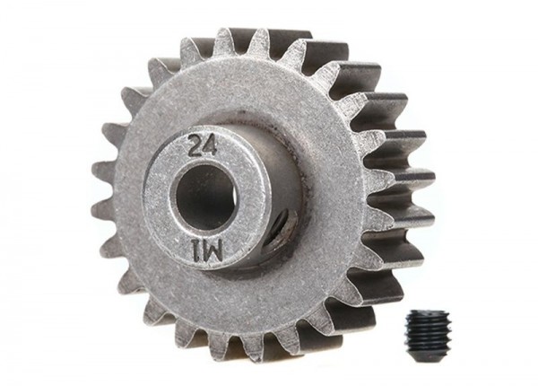 Traxxas 6496X Gear, 24-T pinion (1.0 metric pitch) (fits 5mm shaft)
