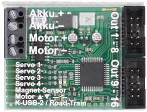 Beier Electronic LM-BT-16-4 Bluetooth-Lichtmodul (ohne Sendemodul) für Anhänger und Auflieger