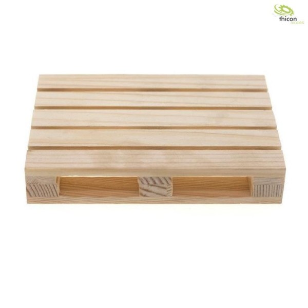Thicon 20137 1:10 wooden pallet 120x80x21mm