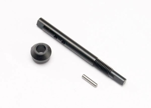 Traxxas 6893 Input shaft (slipper shaft)/ bearing adapter (1)/ pin (1)