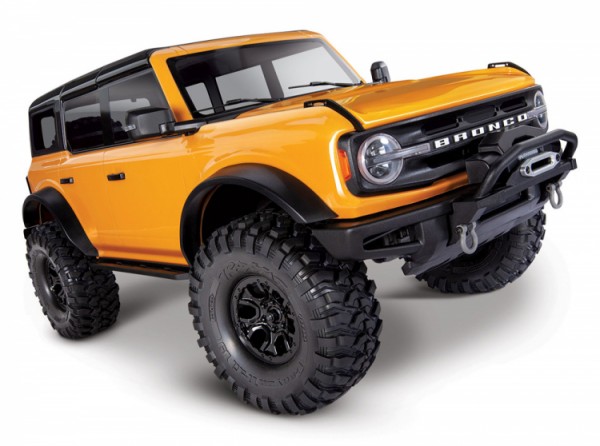 Traxxas 92076-4ORNG TRX-4 2021 Ford Bronco orange RTR ex battery/charger 1/10 4WD Scale-Crawler Brushed
