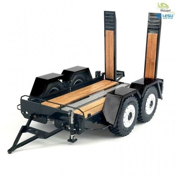 Thicon 55050 1:14 trailer for trucks for skid steer loader transport