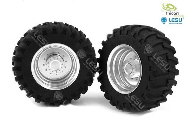 Thicon 50317 1:16 rear pair of tractor rims