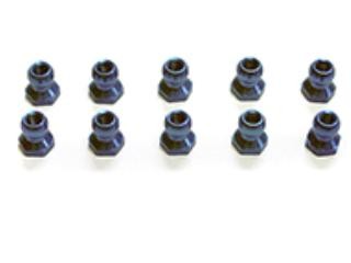 Tamiya 300053640 ball nuts 5mm Aluminium blue (10 pieces)