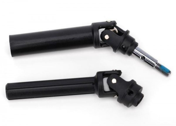 Traxxas 6851X Driveshaft assembly, front, heavy duty (1) (left or right) (fully assembled, ready to install)/ screw pin (1)