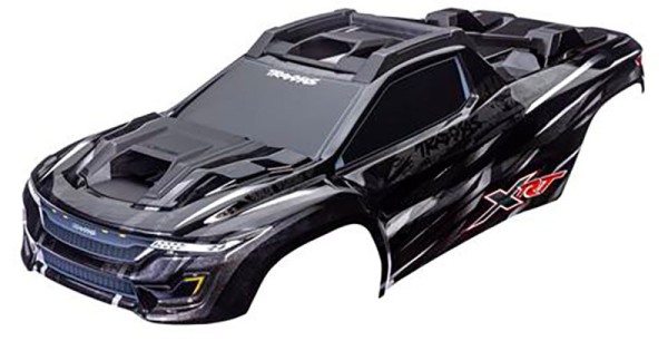 Traxxas 7840 body XRT Black Edition with stickers