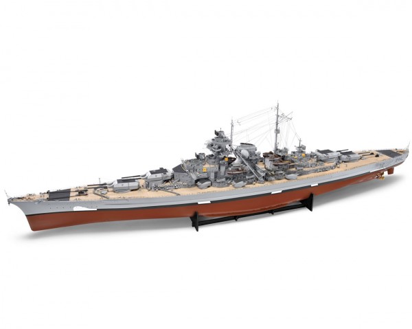 Krick 25076 Schlachtschiff Bismarck 1:200 Bausatz von Amati