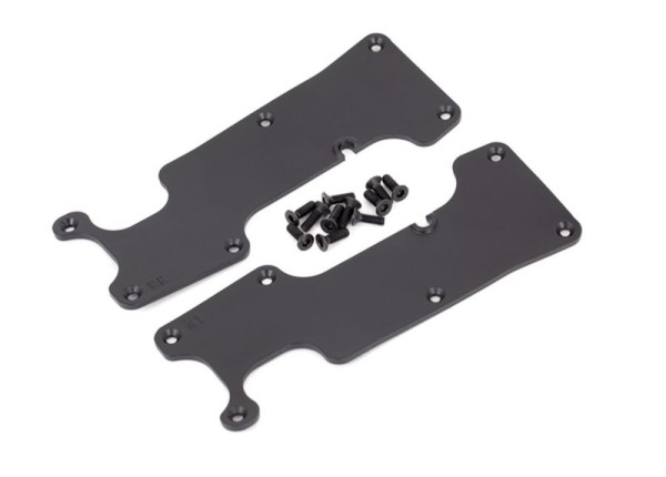 Traxxas 9634 Suspension arm covers, black, rear (left and right)