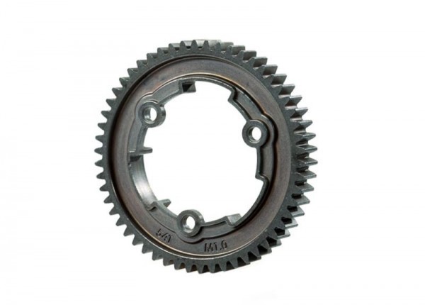 Traxxas 6449R Spur gear, 54-tooth, steel (wide-face, 1.0 metric pitch)