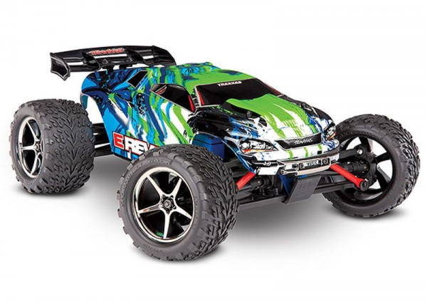 Traxxas 71054-1grn E-Revo 4x4 green RTR +12V-charger+battery 1/16 4WD Racing Truck Brushed