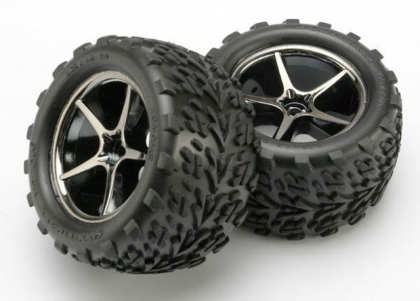 Traxxas 7174A tyres and wheels 1:16 E-Revo