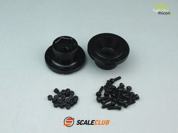 Thicon 50217 1:14 hub for driven front axles 2 pieces