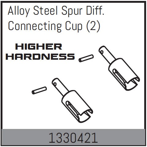 Absima 1330421 Alloy Steel Spur Diff. Connecting Cup (2)