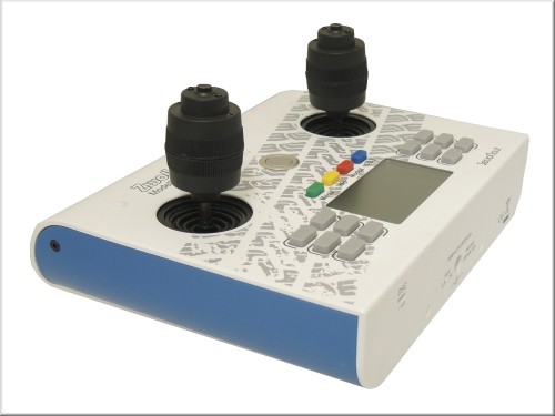 Servonaut Zwo4HS12, white-blue with 3D joysticks