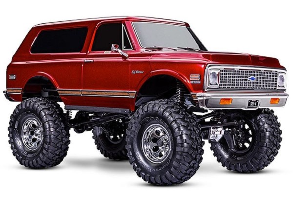 Traxxas 92086-4RED TRX-4 1972 Blazer HighTrail 1/10 Crawler RTR met.red Brushed, w/o battery and charger