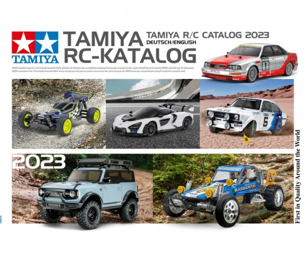 Tamiya 500992023 TAMIYA RC catalogue 2023 GER/EN