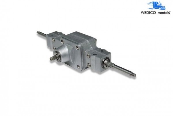 Wedico 329 Differential angular 2:1, metal, with through drive