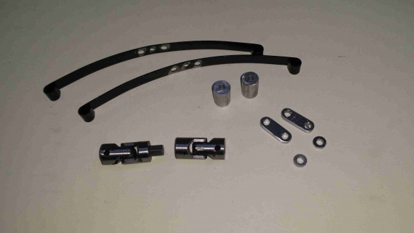 mounting set for driven Tamiya front axle