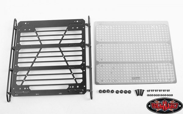 RC4WD VVV-C1002 Command Roof Rack w/ Diamond Plate RC4WD for Traxxas Mercedes-Benz G 63 AMG 6x6 (Style B)