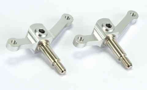 Carson 500530913 1:14 aluminium knuckles for front axle (pair)