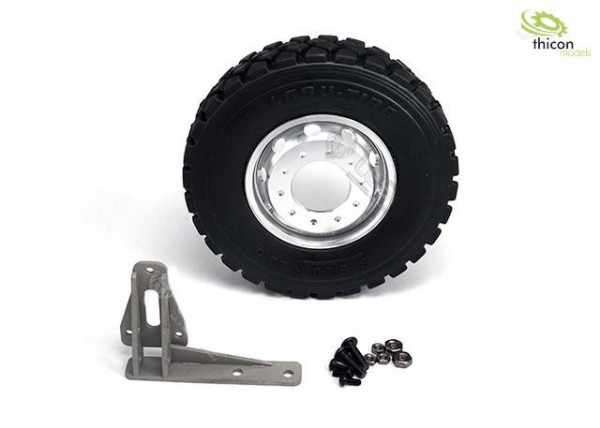 Thicon 50311 1:14 spare wheel with holder for roll-off container