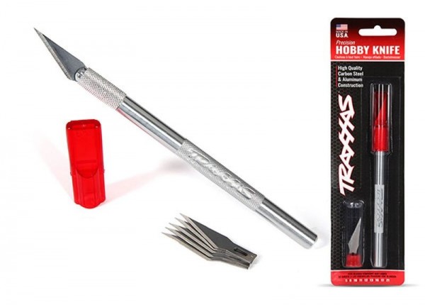 Traxxas 3437 Precision Hobby Knife with 5-Pack Blades