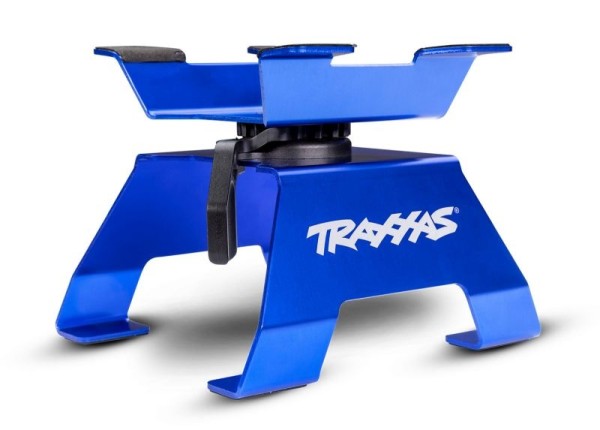 Traxxas 8796-BLUE Auto-Stand Aluminium 1/10-1/8 blau