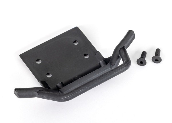 Traxxas 3735 Bumper, front (fits 2WD Rustler® or Bandit® with LED light kit installation)