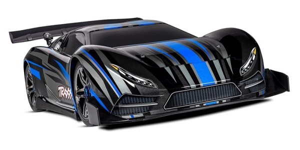 Traxxas 64077-3BLUEX X0-1 Supercar blue RTR w/o battery/charger 1/7 4WD Onroad Speed-Car Brushless