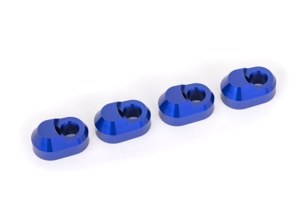 Traxxas 7743-BLUE Aluminum Suspension Pin Retainers, blue