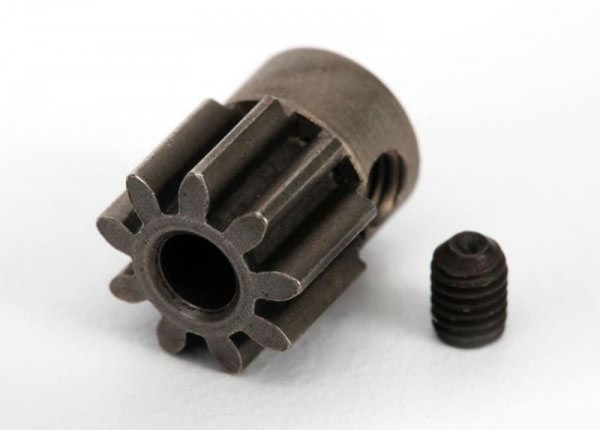 Traxxas 6745 Gear, 9-T pinion (32-p) (mach. steel)/ set screw