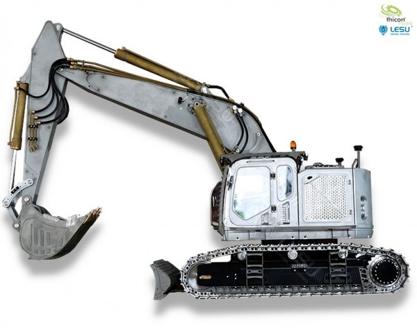 Thicon 58750 1:14 short-tail excavator ET35 with chains and dozer blade