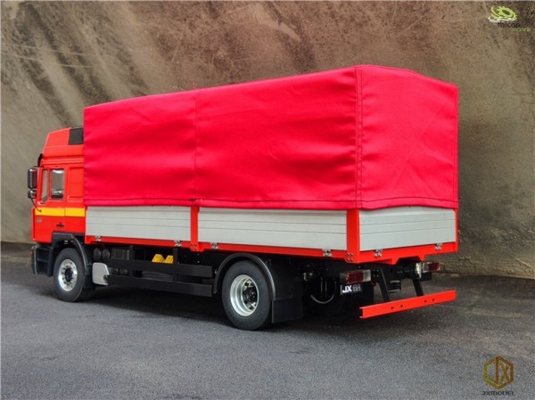 Thicon 52006 Tarpaulin red with frame made of aluminum for flatbed JXModel