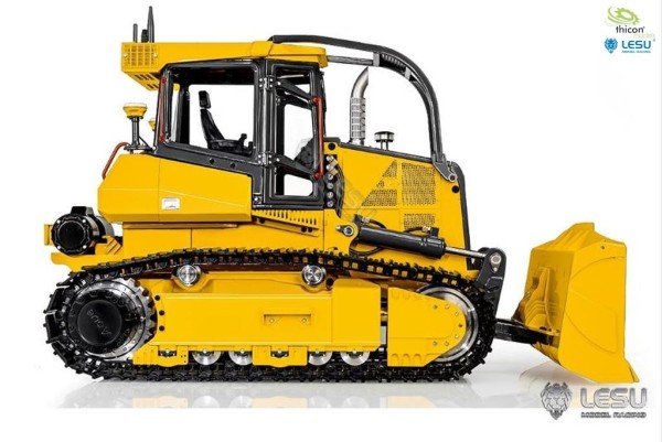 Thicon 58607 1:14 bulldozer A850 with winch, ARTR built, paint. LESU